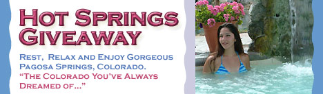 Hot Springs Giveaway