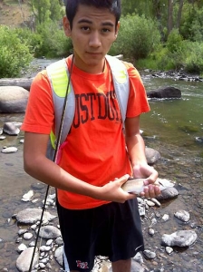 Fly fishing success